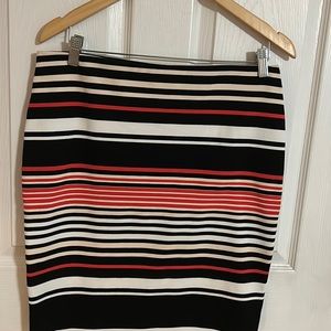 Ann Taylor striped skirt, 12P